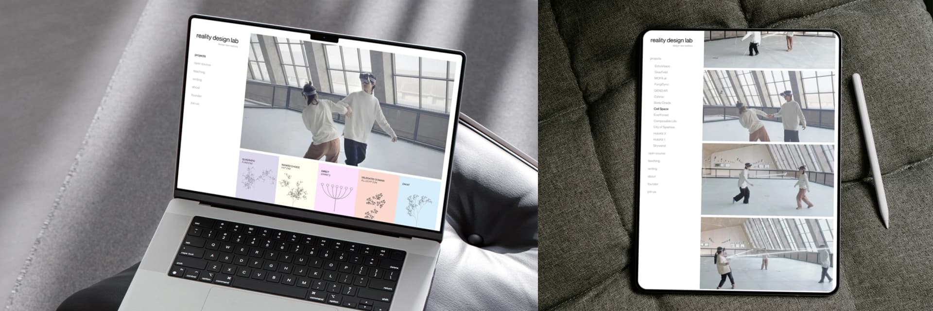 Reality Design Mockup